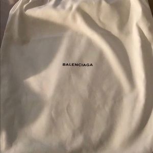 All black balenciagas